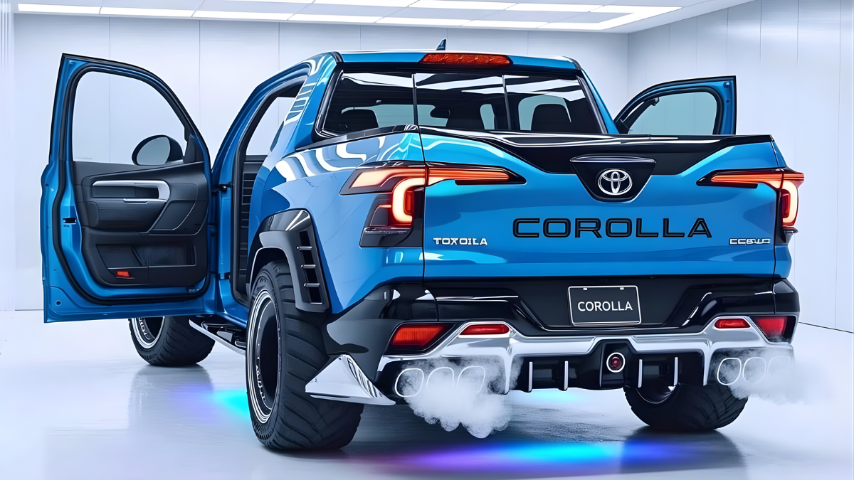 Toyota Just Turned the Corolla Into a Pickup Truck