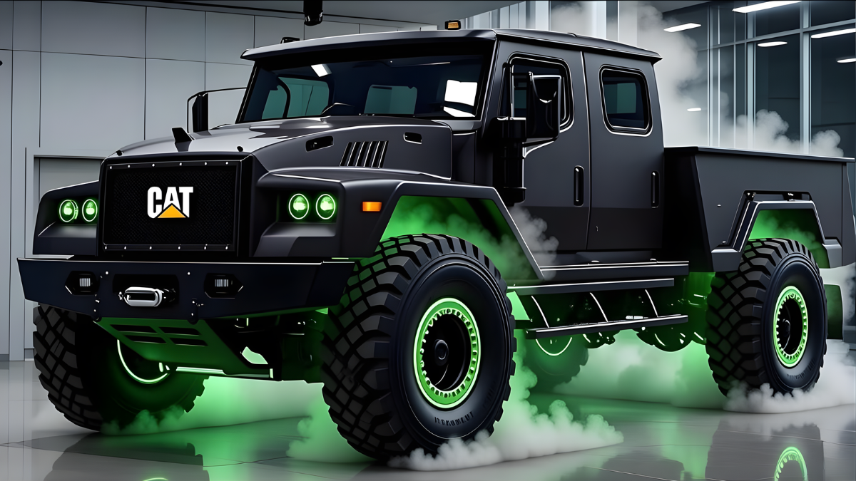 CAT pickup revealed, heavy duty pickup 2026