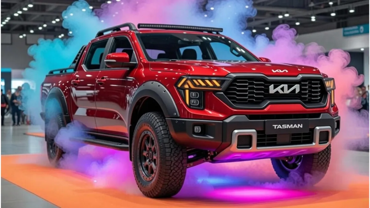 2026 Kia Tasman Pickup First Look